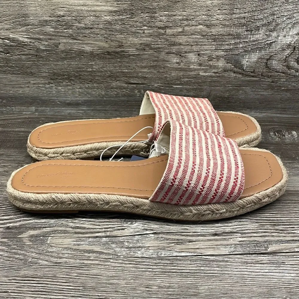 Women's Maren Square Toe Espadrille Slide Sandals - Universal Thread